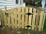 Pictures of Wooden Fence Gate