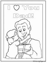 Coloring Dad Pages Daddy Mom Father Parents Color Fathers Mommy Mummy Printable Clipart Kids Sheets Ever Card Cards Print Preschool sketch template