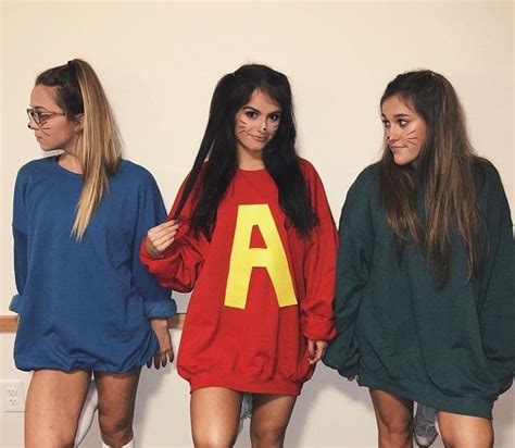 alvin and the chipmunks group halloween costumes cute