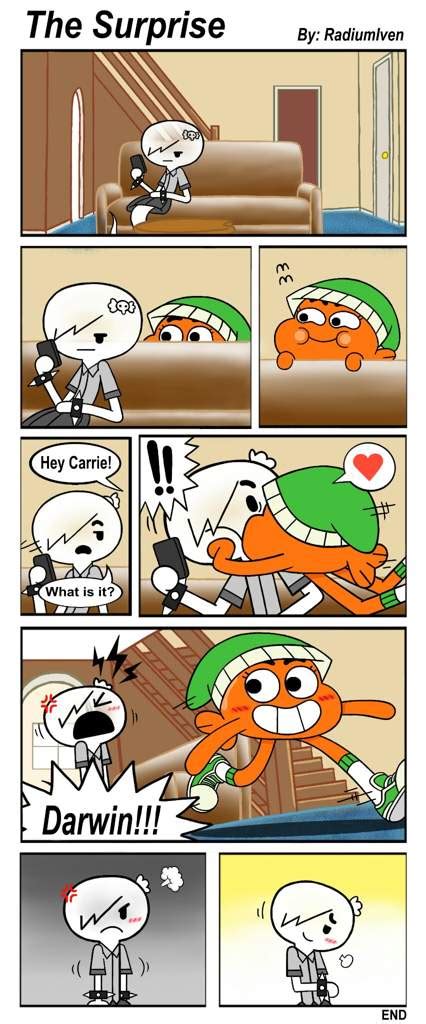 fan comic the surprise amazing world of gumball amino