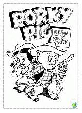 Coloring Pages Dinokids Pig Porky sketch template