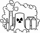 Pollution Air Coloring Pages Factory Cartoon Environment Color Conservation Smoking Smoke Decals Line Clipart Vinyl Sketch Template Beevault Signspecialist Smokestacks sketch template