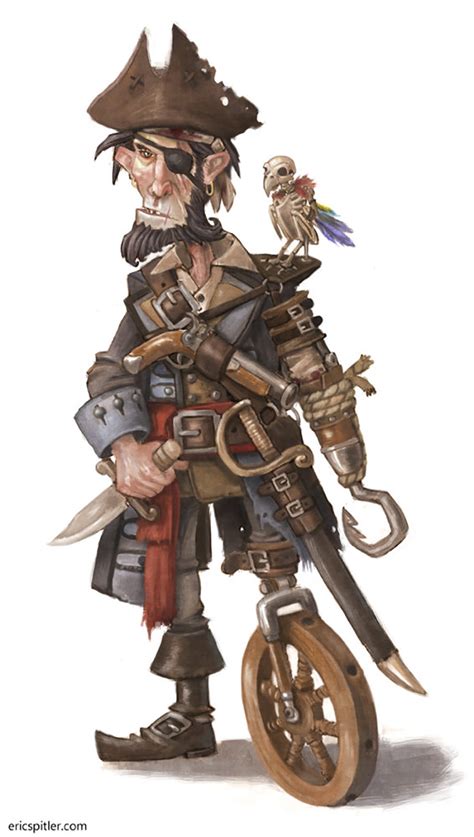 pirate character designs  concept art vis dev art ideas