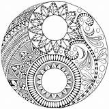 Yang Coloring Yin Pages Ying Mandala Mandalas Printable Adult Drawing Color Para Holy Getcolorings Colorear Zentangle Ink Other Cow Mockup sketch template