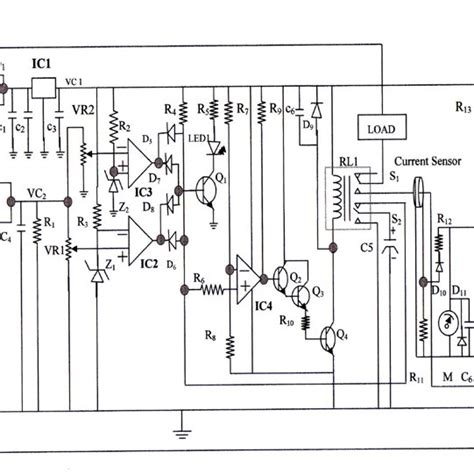 simplified block diagram  single phase water pump controller  scientific diagram