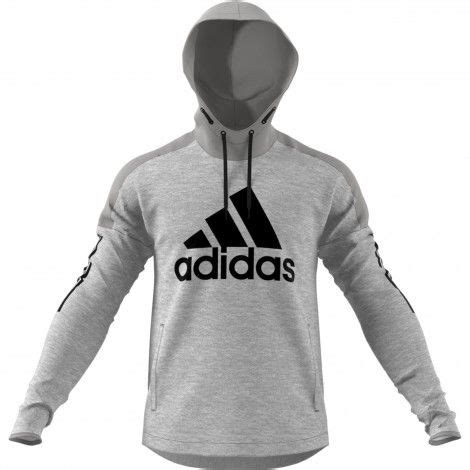 adidas sport id logo hoodie heren grey sportkleding vrijetijdskleding hoodie