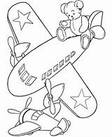 Coloring Pages Kids Airplane Kid Printable Airplanes Color Sheets Drawing Old Planes Toddler Print Book Things Jet Cessna Fighter Getdrawings sketch template