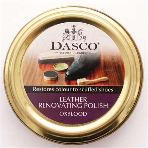 dasco leather renovating polish oxblood