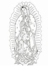 Chicano Guadalupe Tattoos Virgen Enrique Eleven Cholo Sleeve sketch template