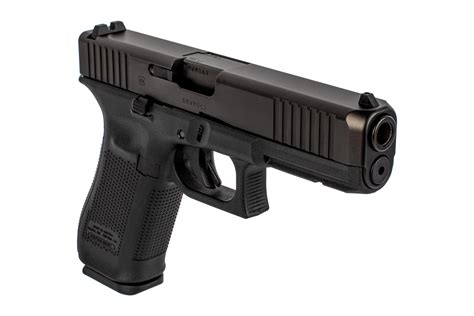 Glock 17 Gen 5 9mm Full Size Pistol 17 Round Front Slide Serrations
