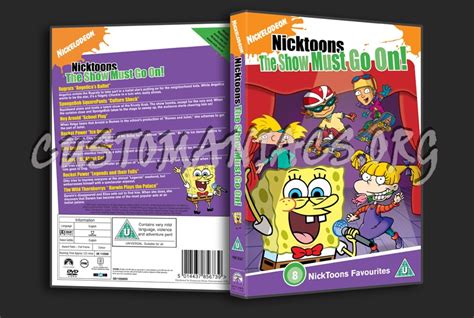 nicktoons  show    dvd cover dvd covers labels  customaniacs id