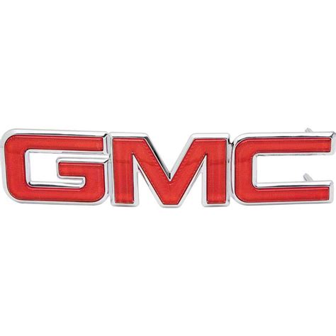 gmc truck parts emblems  decals exterior emblems grill
