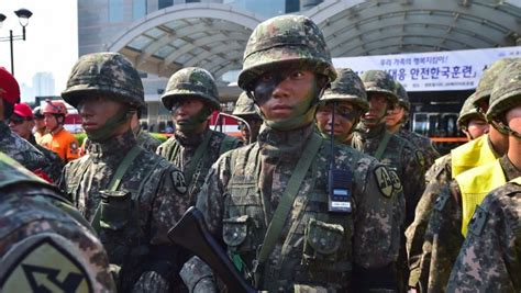 South Korea Military Seeks To Scrap Draft Exemptions Today