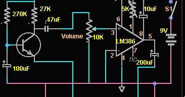 door phone circuit schematic diagram  circuit