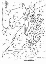 Sirena Sirene Mammafelice Stampare Sirenetta Unico Stampa Vitalcom sketch template