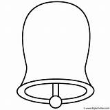 Bell Coloring Christmas Bigactivities Cliparts Clipart 2009 Bells Favorites Add sketch template
