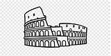 Coliseo Pngwing W7 Colortear Romano Colosseum 17qq sketch template