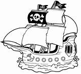 Pirate Ship Coloring Pages Pirates Boat Drawing Cartoon Transparent Awesome Nicepng Pngjoy sketch template