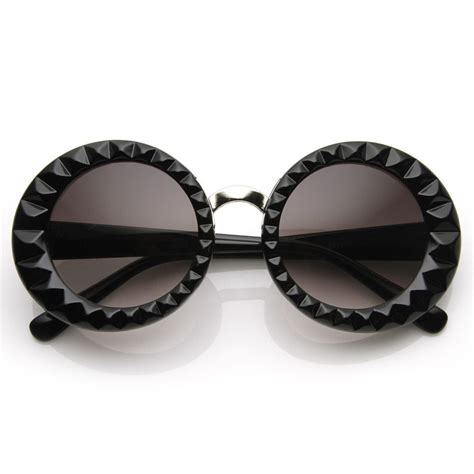designer inspired fashion round circle womens sunglasses 8772 in 2020