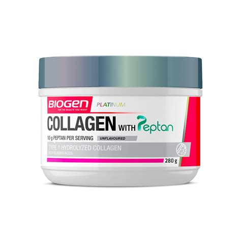 peptan collagen powder unflavoured  biogen