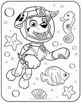 Coloring Pages Patrol Paw sketch template