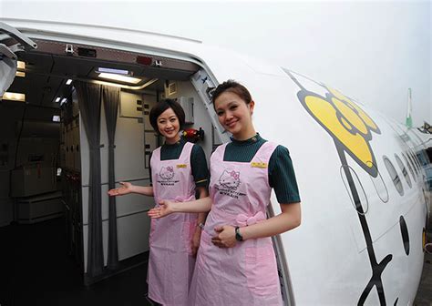 The Hello Kitty Plane In Pictures Life And Style The
