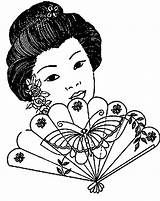 Asiatique Chinois Japonnais Asiatiques sketch template