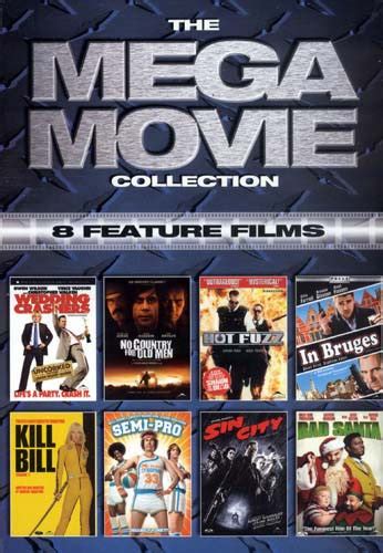 mega  collection  feature films boxset  dvd