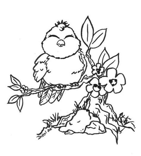 cute bird bird coloring pages flower coloring pages coloring pages