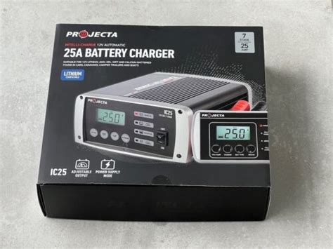 projecta  automatic  amp  stage battery charger ic ebay