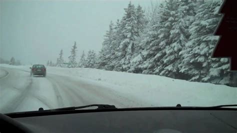 Winter Driving In Cape Breton February 2011 Nova