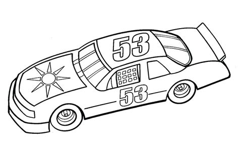 nascar coloring pages  getcoloringscom  printable colorings
