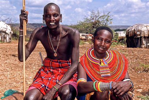 samburu couple photograph by michele burgess fine art america