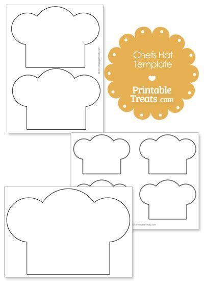 printable chefs hat outline chefs hat chef hats  kids community