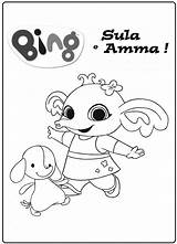 Bing Coloring Pages Printable Kids Sula Amma Park sketch template