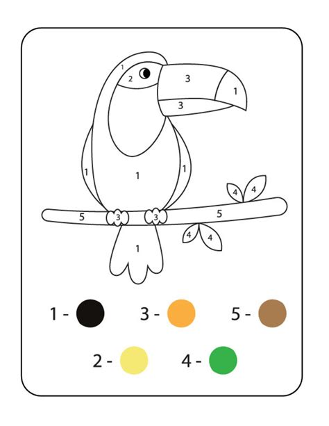 colour  numbers colouring pages  kids colouring pages etsy