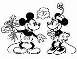 Coloring Pages Disney Valentines Mickey Minnie Mouse Kingdom Magic Florida Valentine Bestcoloringpagesforkids Classic Kids Color Old Walt Library Clipart Popular sketch template