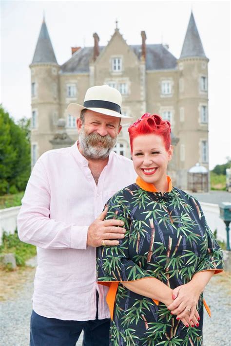 Escape To The Chateau S Dick Strawbridge And Wife Angel S Love At