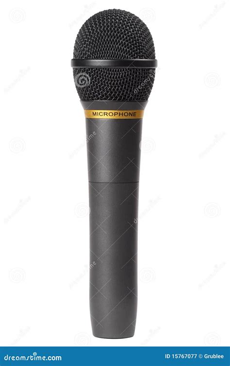 black wireless microphone royalty  stock photography image