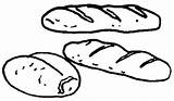 Bread Coloring Pages Chocolate Color sketch template