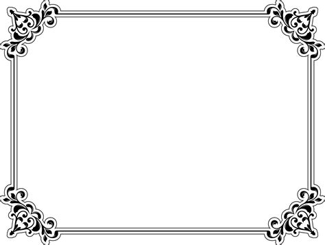 decorative borders clipart  pictures  cliparts pub