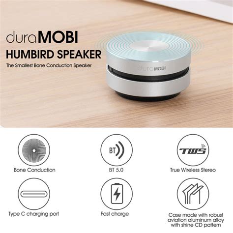 dura mobi wirelessly bt speaker bone conduction speakers mini portable
