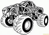 Pages Monster Truck Prowler Coloring Transport sketch template