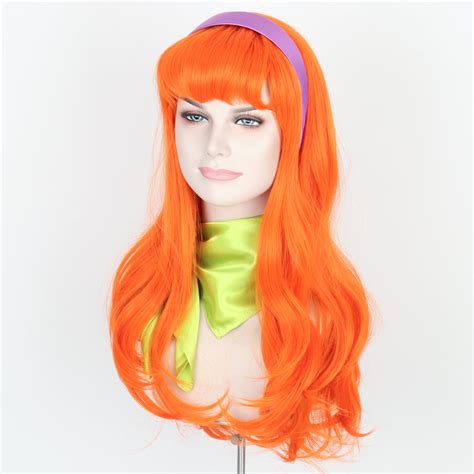 Scooby Doo Mystery Incorporated Daphne Blake Orange Cosplay Wig