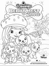 Coloring Pages Strawberry Dvd Shortcake Berry Printable Show Getcolorings Print sketch template