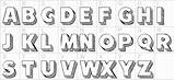 Letters Tekenen Perspectief Lines Miley Cyrus Necklace Blokletters sketch template