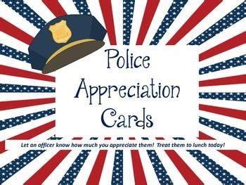 police   cards cards   cards appreciation cards