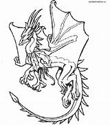 Coloring Pages Dragons Popular sketch template