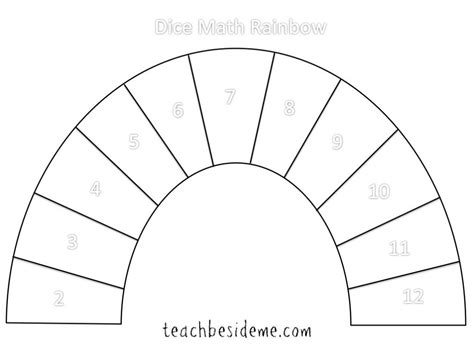 roll  rainbow preschool math game preschool math games math games math