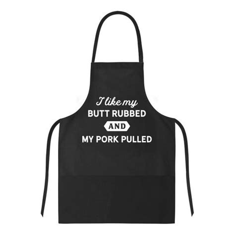 Funny Barbecue Apron Offensive Apron Fathers Day T T Etsy In